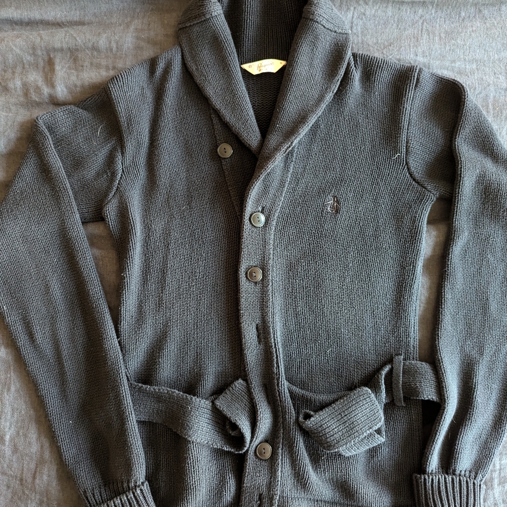 Penguin Cardigan (READ)
